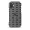 Rat Silhouette iPhone Clear Case