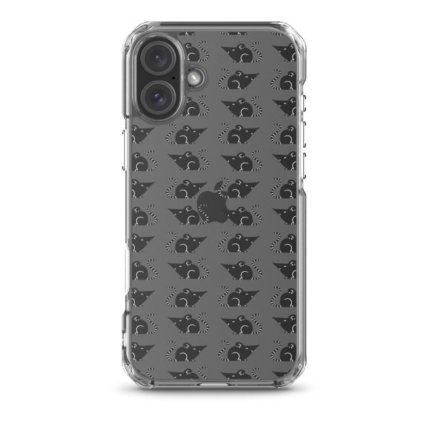 Rat Silhouette iPhone Clear Case