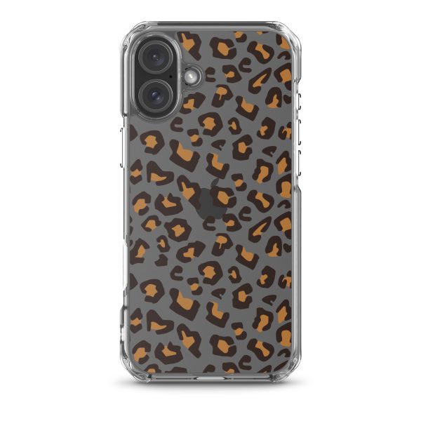 Seamless Leopard iPhone Clear Case