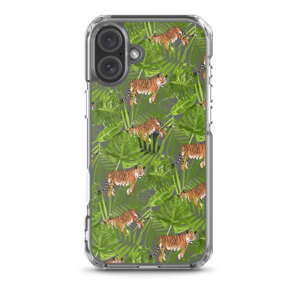 Tiger iPhone Clear Case