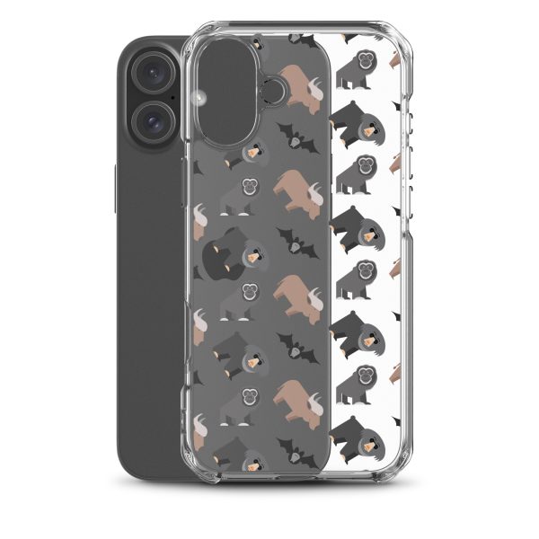 Asian Jungle Animal iPhone Clear Case