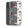 Asian Jungle Animals iPhone Clear Case