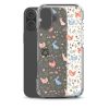 Bunnies and Hens Easter iPhone Clear Case