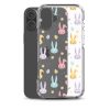 Colorful Bunnies Easter iPhone Clear Case