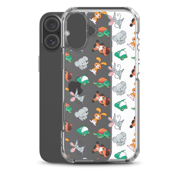 Cute Animals iPhone Clear Case