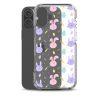 Cute Easter Bunnies iPhone Clear Case