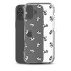 Cute Pandas iPhone Clear Case