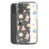 Easter Egg and Bunnies iPhone Clear Case