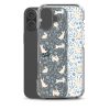Easter Hopping Bunnies iPhone Clear Case