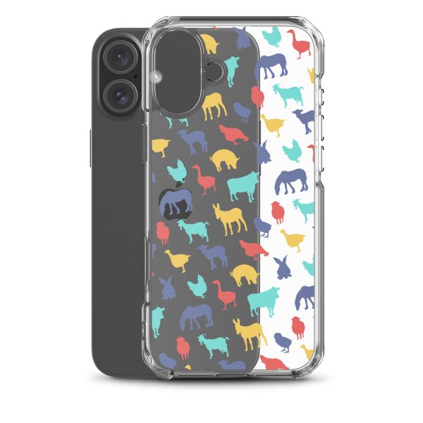 Farm Animals iPhone Clear Case