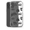 Panda Bears Bamboo iPhone Clear Case