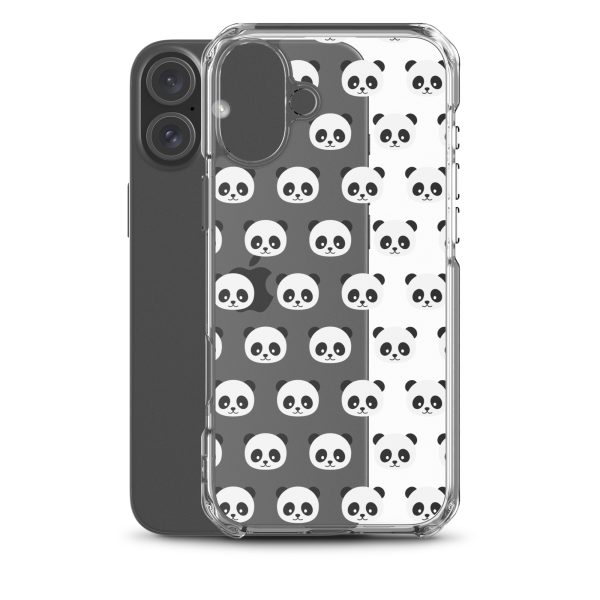 Panda Bears iPhone Clear Case