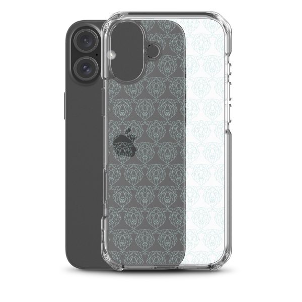 Polygonal Bear iPhone Clear Case
