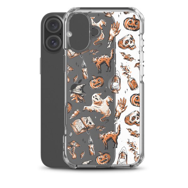 Vintage Halloween iPhone Clear Case