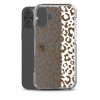 Leopard iPhone Clear Case