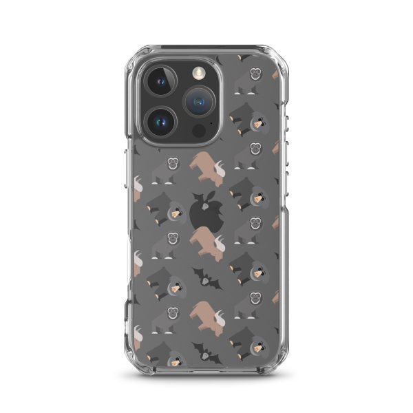 Asian Jungle Animal iPhone Clear Case