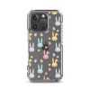 Colorful Bunnies Easter iPhone Clear Case