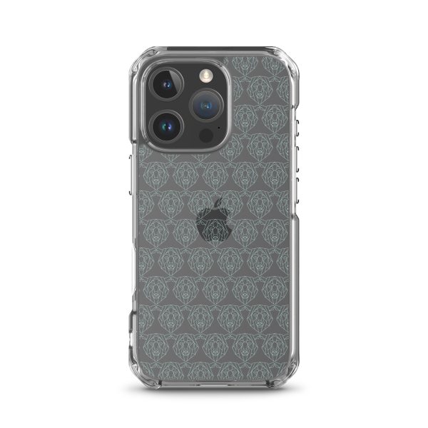 Polygonal Bear iPhone Clear Case