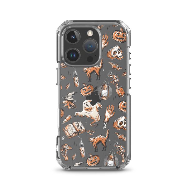 Vintage Halloween iPhone Clear Case
