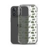 Animals Silhouette iPhone Clear Case