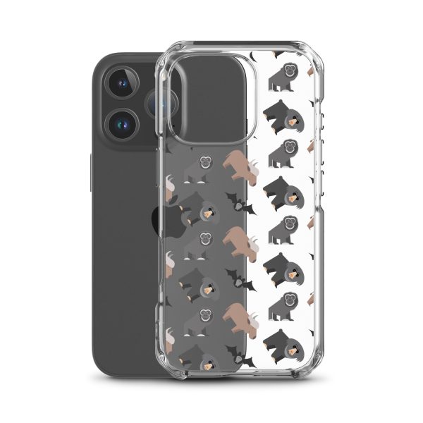 Asian Jungle Animal iPhone Clear Case