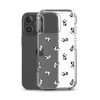 Cute Pandas iPhone Clear Case