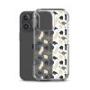 Forest Bear Silhouette iPhone Clear Case