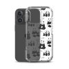 Panda Bears Bamboo iPhone Clear Case