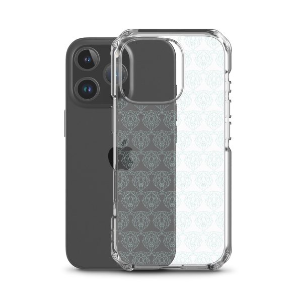 Polygonal Bear iPhone Clear Case