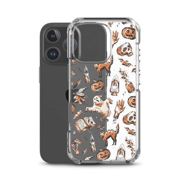 Vintage Halloween iPhone Clear Case