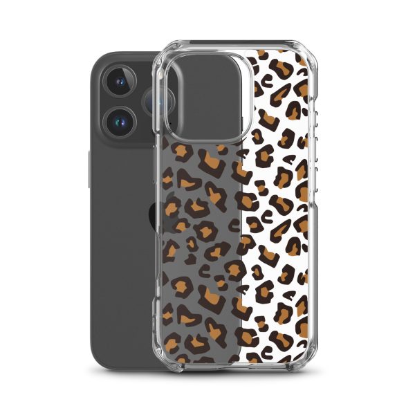 Seamless Leopard iPhone Clear Case