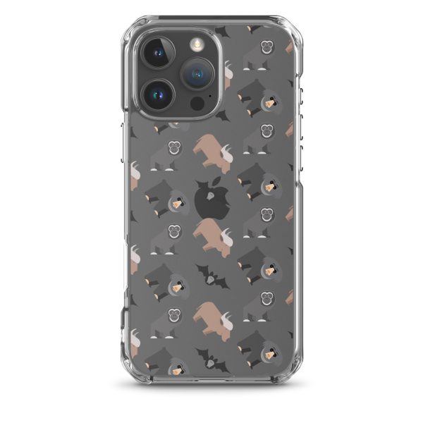 Asian Jungle Animal iPhone Clear Case