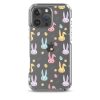 Colorful Bunnies Easter iPhone Clear Case