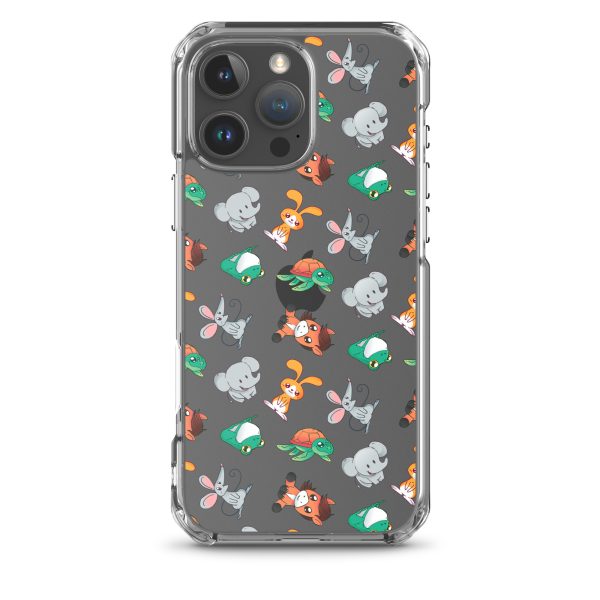 Cute Animals iPhone Clear Case