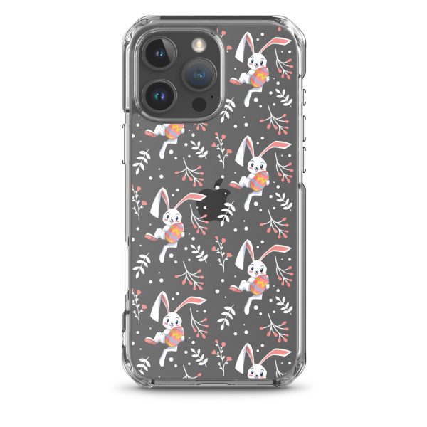 Cute Easter Rabbit iPhone Clear Case