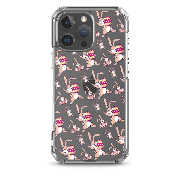 Easter Bunny With Egg iPhone Clear Case
