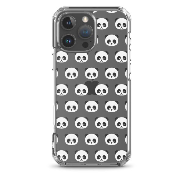Panda Bears iPhone Clear Case
