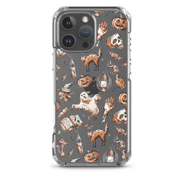Vintage Halloween iPhone Clear Case