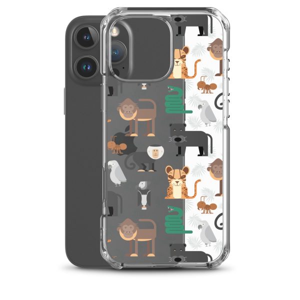 Amazon Jungle Animals iPhone Clear Case