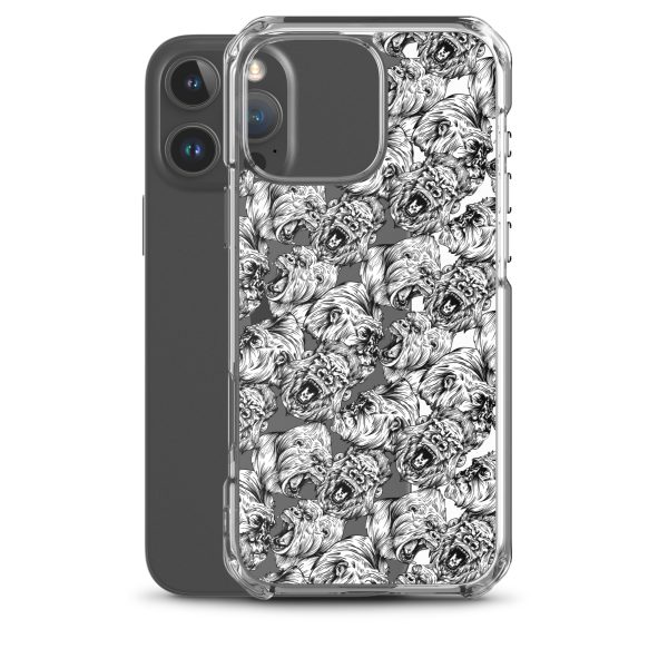 Angry Gorillas iPhone Clear Case