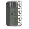 Animals Silhouette iPhone Clear Case