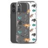 Asian Jungle Animals iPhone Clear Case