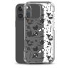 Black and White Halloween iPhone Clear Case