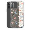 Bunnies and Hens Easter iPhone Clear Case