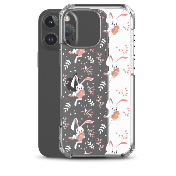Cute Easter Rabbit iPhone Clear Case