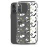 Cute Panda Bear iPhone Clear Case
