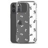 Cute Pandas iPhone Clear Case
