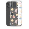 Easter Egg and Bunnies iPhone Clear Case
