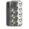 Forest Bear Silhouette iPhone Clear Case