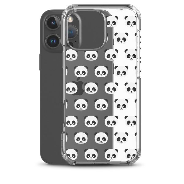 Panda Bears iPhone Clear Case